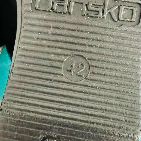 Dansko Fern Wedge Double Strap Sandals Black 42 - Picture 7 of 9